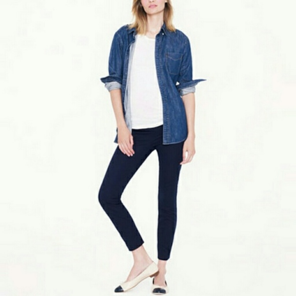 J.Crew Maternity Pant - Navy Blue - Size 4P